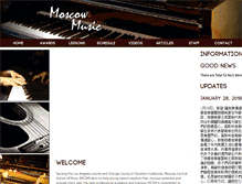 Tablet Screenshot of moscowcentral.com